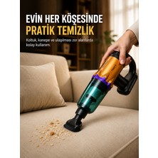 Semel Taşınabilir Kablosuz El Süpürgesi Araç ve Ev Temizliğine Uygun