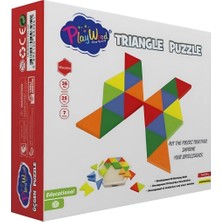 Semel Ahşap Üçgen Puzzle