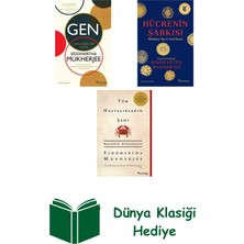 Domingo Yayınevi Siddhartha Mukherjee 3 Kitap Seti + Dünya Klasiği Hediye