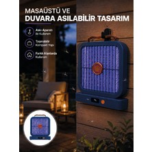 Semel Taşınabilir Şarjlı Sivrisinek Öldürücü Uv Işıklı Mavi Model
