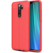 Renas Store Xiaomi Redmi Note 8 Pro Kılıf Auto Focus Kapak - Kırmızı