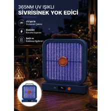 Semel Masaüstü Şarjlı Elektrikli Sinek Öldürücü Uv Teknolojili Mavi Cihaz