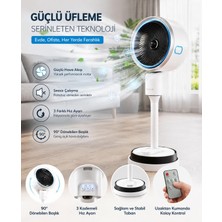 Haus Life HLS3411 Isıtma ve Soğutma Özellikli Hava Sirkülatörü 2100W Isıtıcı 50W Fan