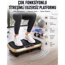 Semel Evde Spor Için Titreşimli Plate Fitness Platformu Yeni Nesil