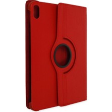 Royaleks Apple Ipad 2022 10.9 (10.nesil) Kılıf 360 Tablet Deri Kılıf - Kırmızı