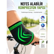Semel Spor Dirsekliği Dirsek Koruyucu Kompresyonlu Nefes Alabilir Esnek Destek Bandajı