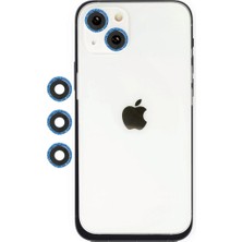 Royaleks Apple Iphone 14 Shine Kamera Lens - Mavi