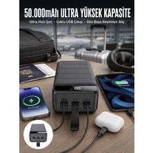 Semel Powerbank Çoklu Şarj Girişi 50.000 Mah Taşınabilir Dijital Göstergeli (Kopya)