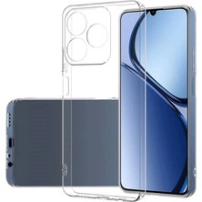 Renas Store Realme C61 Kılıf Lüx Şeffaf Silikon