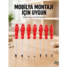 Semel Çeşitli Vidalama Işleri Için 7li Tornavida Takımı