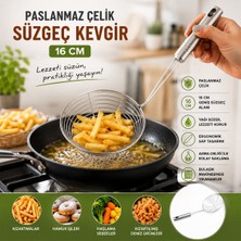 Ttt Metal Kevgir - Paslanmaz Çelik - 16 cm