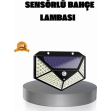 Aesco Solar Güçlü 100 LED Bahçe Lambası – Enerji Tasarruflu, Suya Dayanıklı ve Geniş Açılı Işık