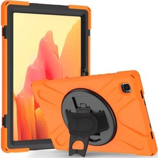 Royaleks Samsung Galaxy T220 Tab A7 Lite 8.7 Kılıf Amazing Tablet Kapak - Turuncu