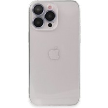 Mabelme Store Mey Ithalat®  iPhone 13 Pro Max Kılıf Luko Lens Silikon - Sierra Blue