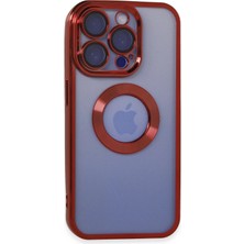 Mabelme Store Mey Ithalat®  iPhone 15 Pro Kılıf Slot Silikon - Kırmızı