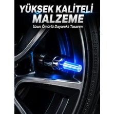 Aesco 4 Adet LED Lastik Sibop Işığı Otomobil Için Hareket Sensörlü
