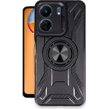 Mabelme Store Mey Ithalat®   Redmi 13C Kılıf Lincoln Silikon - Siyah