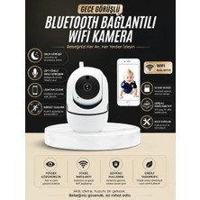 Aesco Bebek Takip Kamerası  Gece Görüşlü Wifi Güvenlik Kamerası