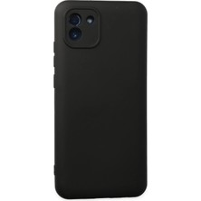 Mabelme Store Mey Ithalat®  Samsung Galaxy A03 Kılıf Nano Içi Kadife Silikon - Siyah