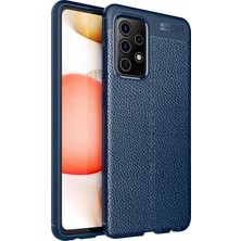 Mabelme Store Mey Ithalat®  Samsung Galaxy A72 Kılıf Auto Focus Kapak - Lacivert