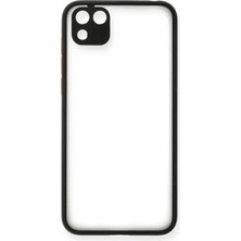 Mabelme Store Mey Ithalat®  Huawei Y5P Kılıf Montreal Silikon Kapak - Siyah