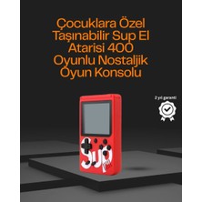 Aesco 3 Inç Ekranlı Klasik Oyunlu El Konsolu