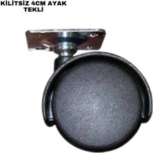 Aesco Kilitsiz 4cm Ayak Tekli