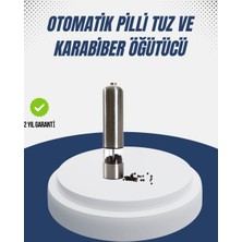 Aesco Otomatik Baharat Değirmeni Paslanmaz Gövde Ergonomik Tasarım