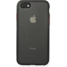 Mabelme Store Mey Ithalat®   iPhone 7 Kılıf Montreal Silikon Kapak - Siyah