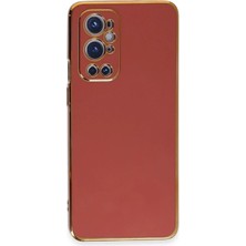 Mabelme Store Mey Ithalat®  One Plus 9 Pro Kılıf Volet Silikon - Kırmızı