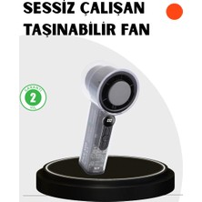 Aesco Kompakt Dijital Ekranlı Fan | 100 Seviye Hız + Sessiz Çalışma