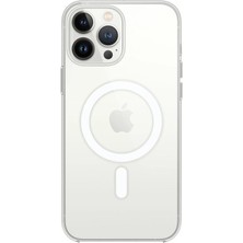 Mabelme Store Mey Ithalat®  iPhone 16 Pro Kılıf Pc Real Magsafe Kapak - Şeffaf