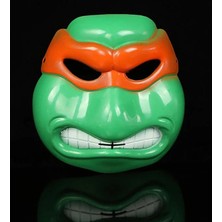 Mabelme Store Mey Ithalat® Ninja Kaplumbağalar Maskesi Michelangelo Maskesi
