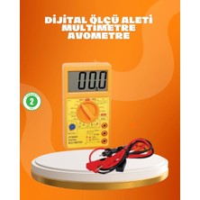 Aesco LCD Ekranlı Dijital Ölçü Aleti Ev ve Atölye Kullanımı