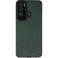 Mabelme Store Mey Ithalat®  Tecno Pova Neo Kılıf Loop Deri Silikon - Yeşil