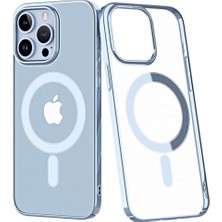 Mabelme Store Mey Ithalat®  iPhone 14 Pro Kılıf Element Magneticsafe Sert Kapak - Sierra Blue