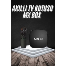 Aesco Akıllı Tv Kutusu Mx Box Android 7.1 Tv Kutusu 2.4g Wifi
