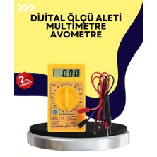 Aesco Çok Fonksiyonlu Dijital Multimetre Elektrik Test Cihazı