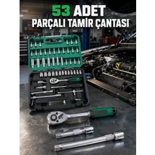 Aesco Çok Uçlu ve Farklı Ölçülü 53 Parça Alet Seti