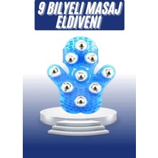 Aesco Masaj Aleti El Şeklinde Omuz Bacak Bilyeli Masaj Eldiveni El Şekilli