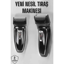 Aesco Şarjlı Paslanmaz Çelik Bıçaklı ve Kablosuz Saç Sakal Tıraş Makinesi