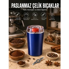 Aesco Otomatik Kahve ve Baharat Öğütücü Kolay ve Taşınabilir