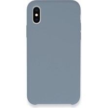 Mabelme Store Mey Ithalat®  iPhone Xs Max Kılıf Lansman Legant Silikon - Açık Lila