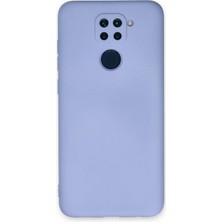 Mabelme Store Mey Ithalat®   Redmi Note 9 Kılıf Nano Içi Kadife Silikon - Lila