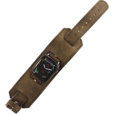 Mabelme Store Mey Ithalat®   Watch 42MM NL17 Deri Kordon - Kahverengi