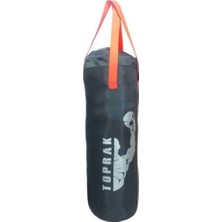 Mabelme Store Boks Torbası Eldiven ve Karabina Hediyeli Içi Dolu 60X22CM Füme
