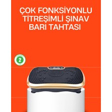 Aesco Vücut Şekillendirmeye Yardımcı Titreşimli Spor Platformu
