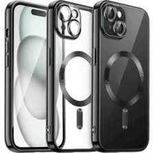Mabelme Store Mey Ithalat®  iPhone 13 Kılıf Kross Magneticsafe Kapak - Siyah