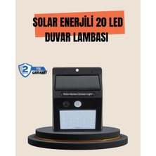 Aesco 4 Modlu Solar LED Bahçe ve Garaj Lambası