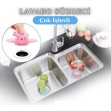 Mabelme Store Buffer® Silikon Malzeme Banyo Mutfak Gider Evye Lavabo Içine Çöp Tıpası Kaydırmaz Süzgeç Çeşitleri M